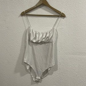 Gaze Medium white body suit